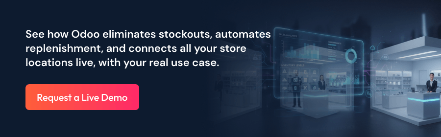 See how Odoo eliminates stockouts, automates replenishment, and connects all your store locations live, with your real use case. - CTA Banner.png