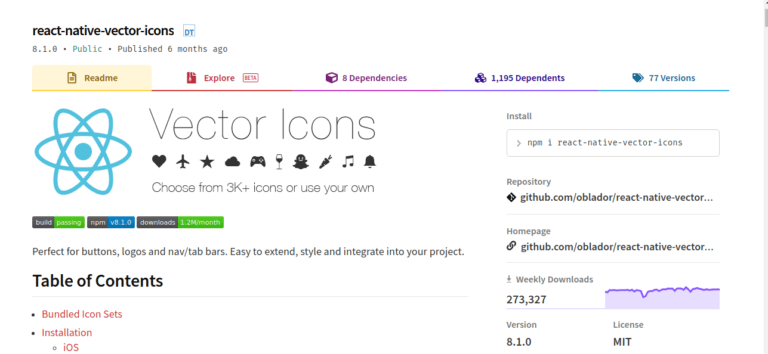 react-native-vector-icons
